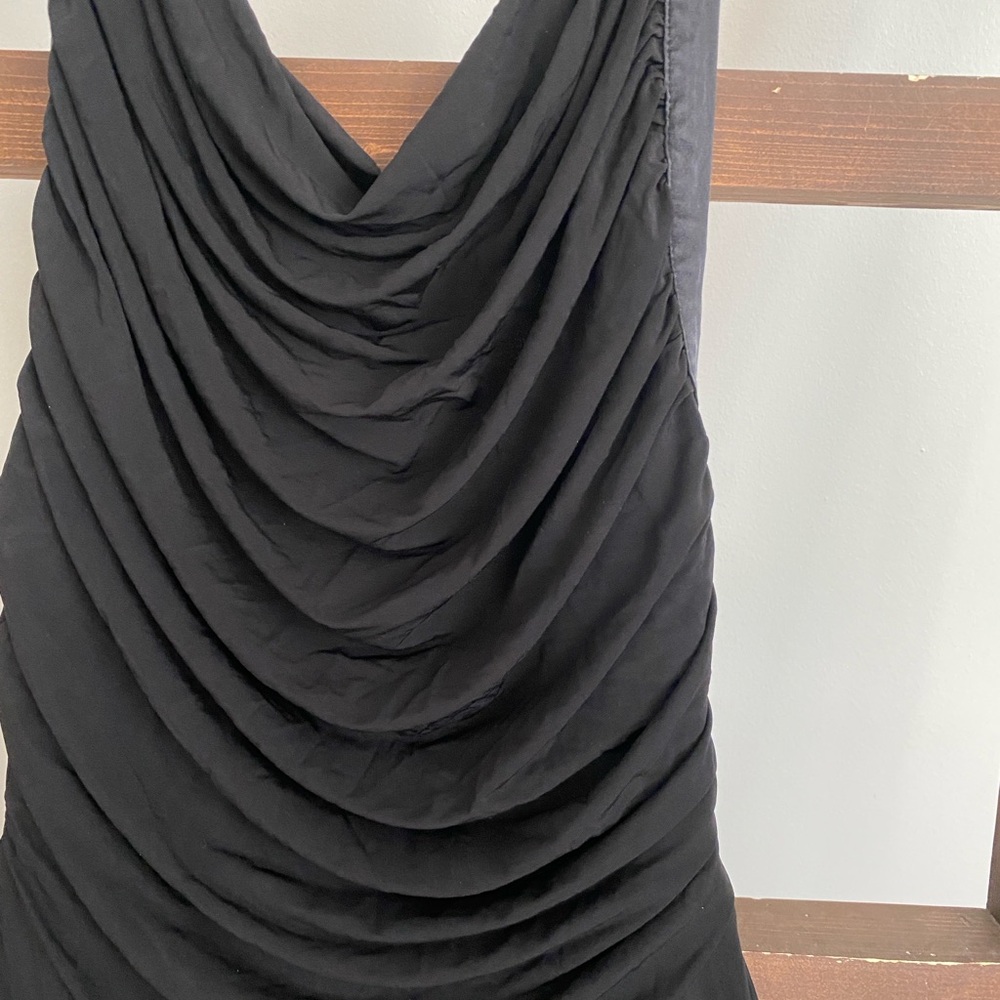 bebe Black Backless Halter Dress - Picture 2 of 8